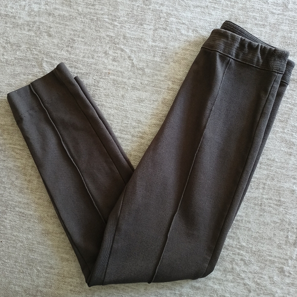 Soft Surroundings Brown Stretch Ponte Knit Pants PXS - Picture 9 of 9